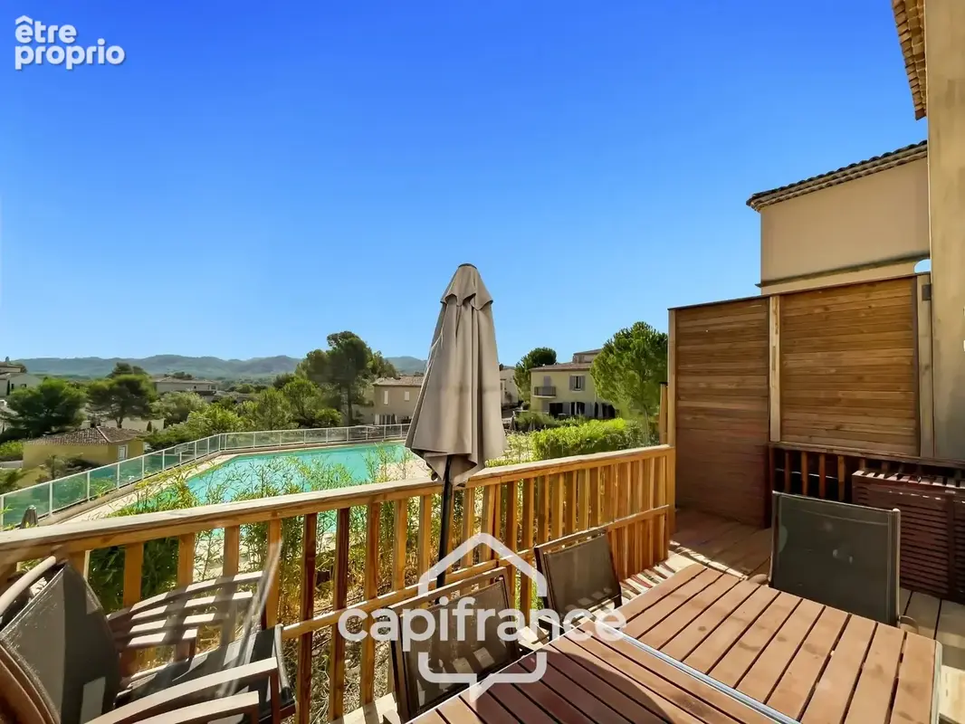 DOMAINE DE PONT ROYAL, BASTIDON climatisé et  meublé , 3 vraies chambres de  62 m2 avec vue dégagée,  piscine Résidentielle, emp - photo 9