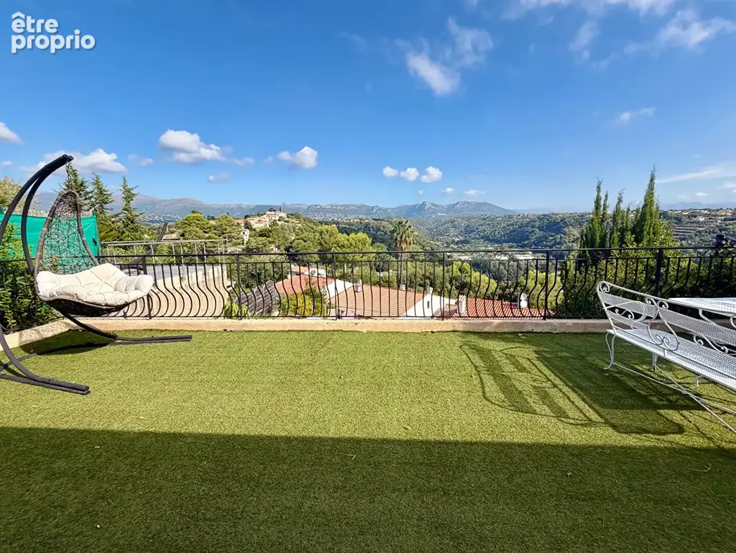 Cagnes sur mer - villa 3/4 pieces + studio piscine calme - photo 2