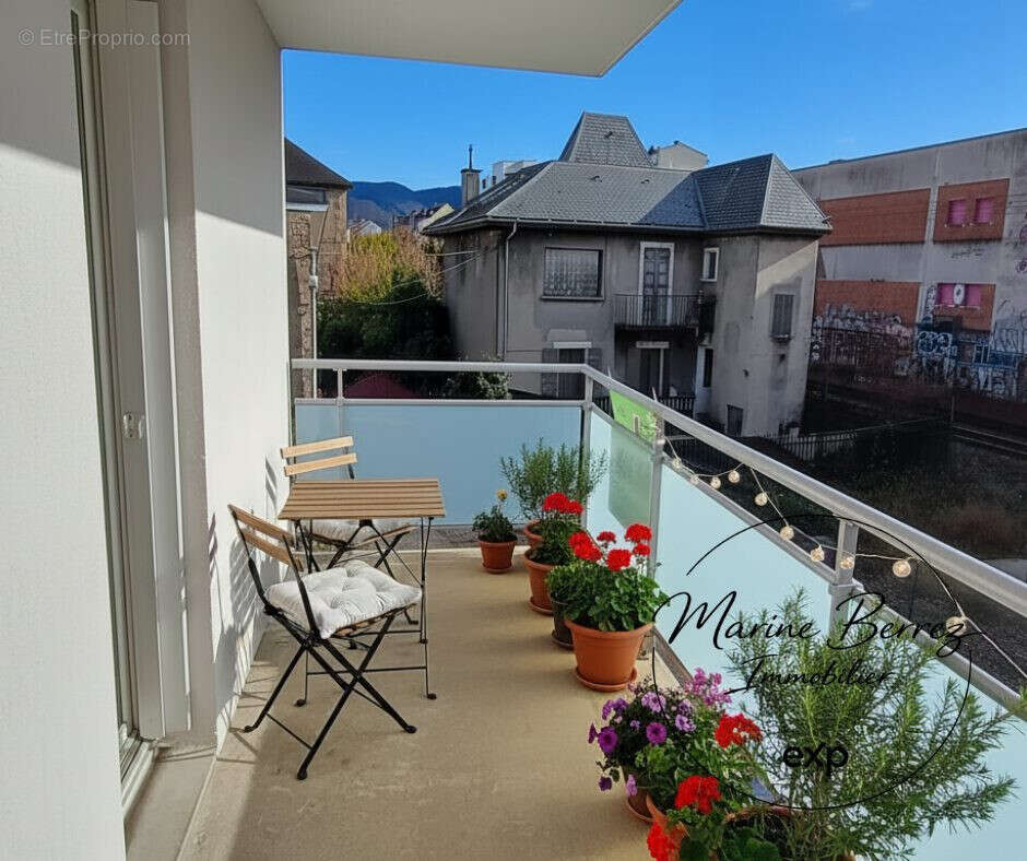 Balcon - Appartement à CHAMBERY