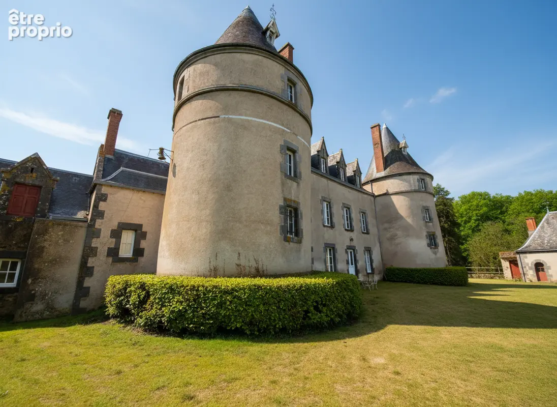 Château d'exception des xve et xixe siècles domaine de 108 hectares, monument historique, haute-vienne - photo 3