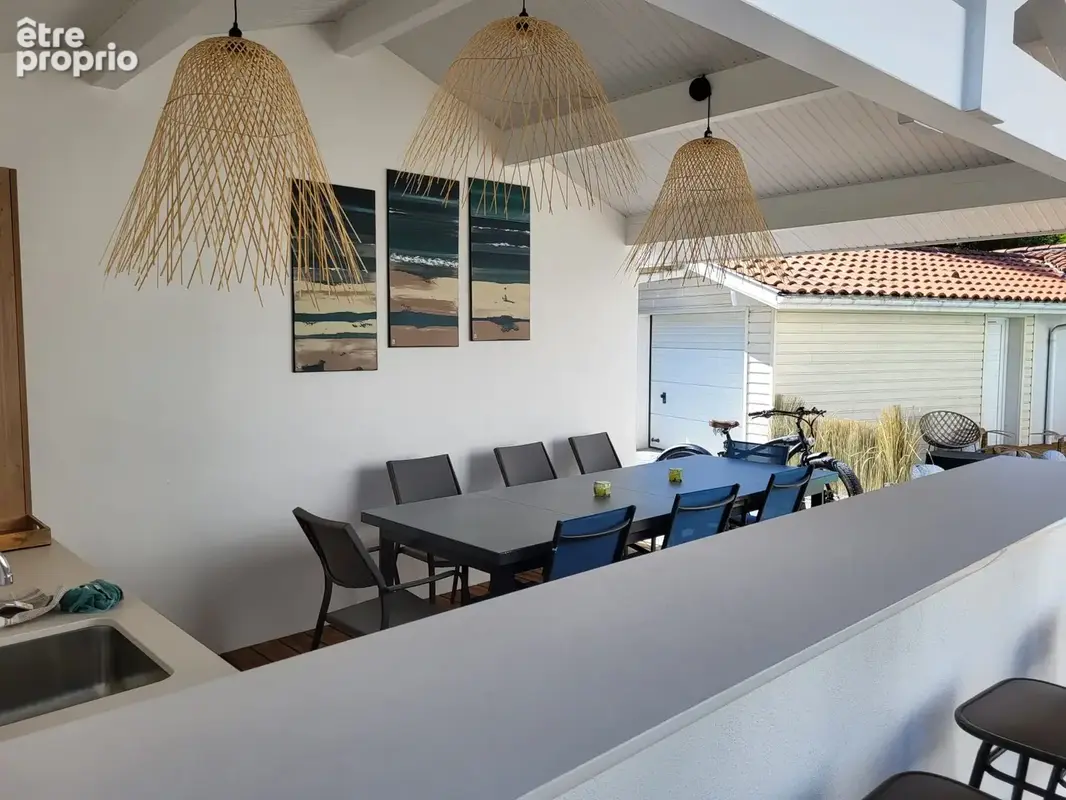 Maison T6 CAPBRETON quartier BOUHEBEN 130m2 + T1 de 23m2 + garage 16m2 + Pool House 15m2 - photo 3