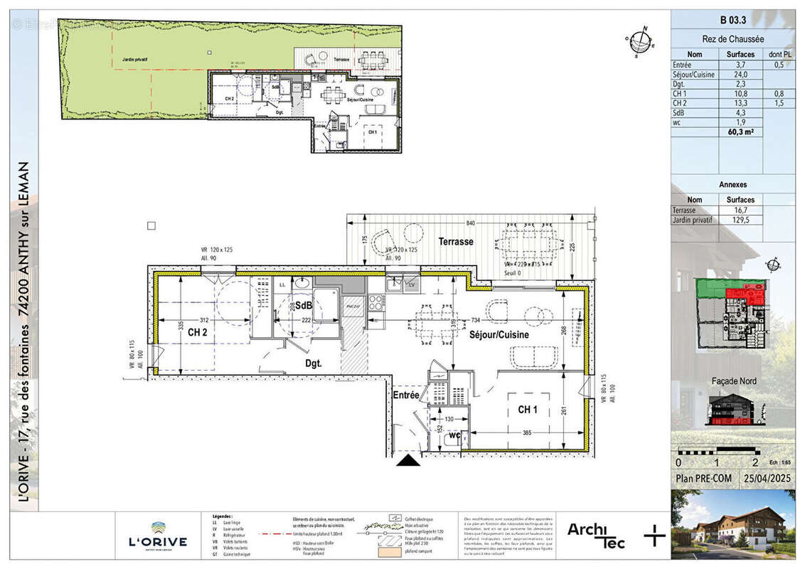 Appartement à ANTHY-SUR-LEMAN