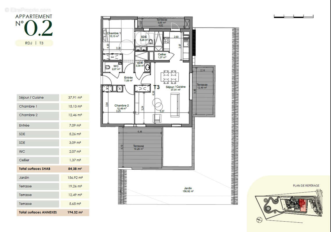 Appartement à SAINT-RAPHAEL