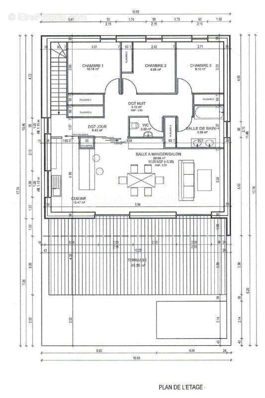 Local commercial de 139m² avec habitation au dessus - photo 3