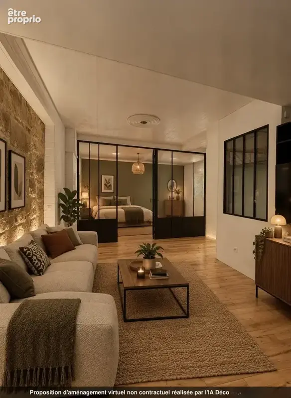 Appartement type 'Loft' - 65 m2 - Rez-de-chaussée - Quartier Chartrons - photo 5