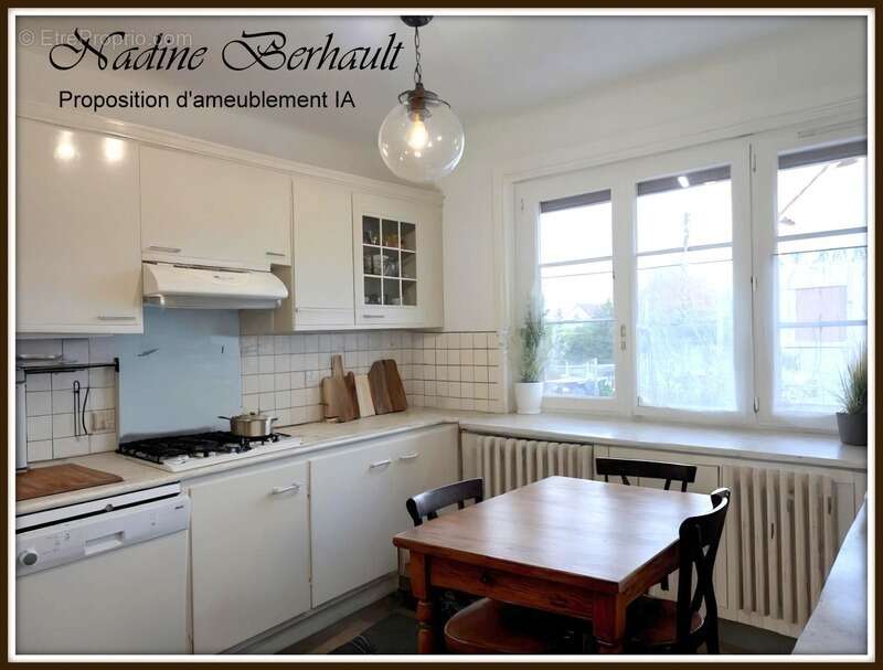 Maison à vendre 4 pièces  Amilly Viroy(45), sous sol complet, 2 ch en étage, salon avec cheminée, cuisine aménagée, jardin clos, - photo 2