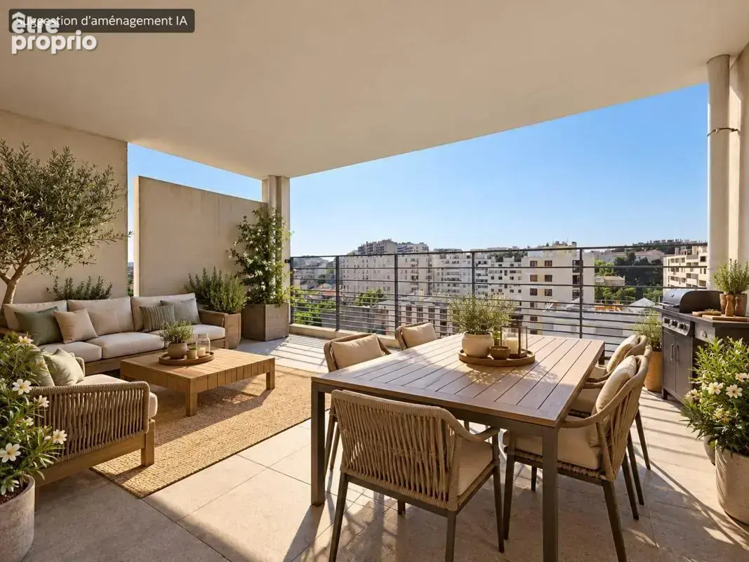 Appartement à MARSEILLE-4E