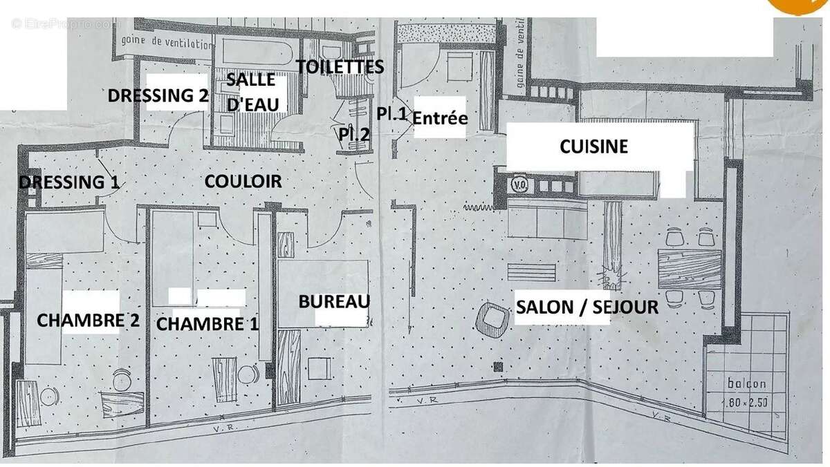 Appartement à CROISSY-SUR-SEINE