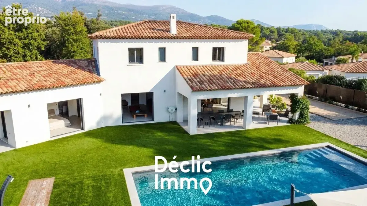 Villa contemporaine d'exception - 4 chambres - piscine - garage - roquefort-les-pins - photo 10
