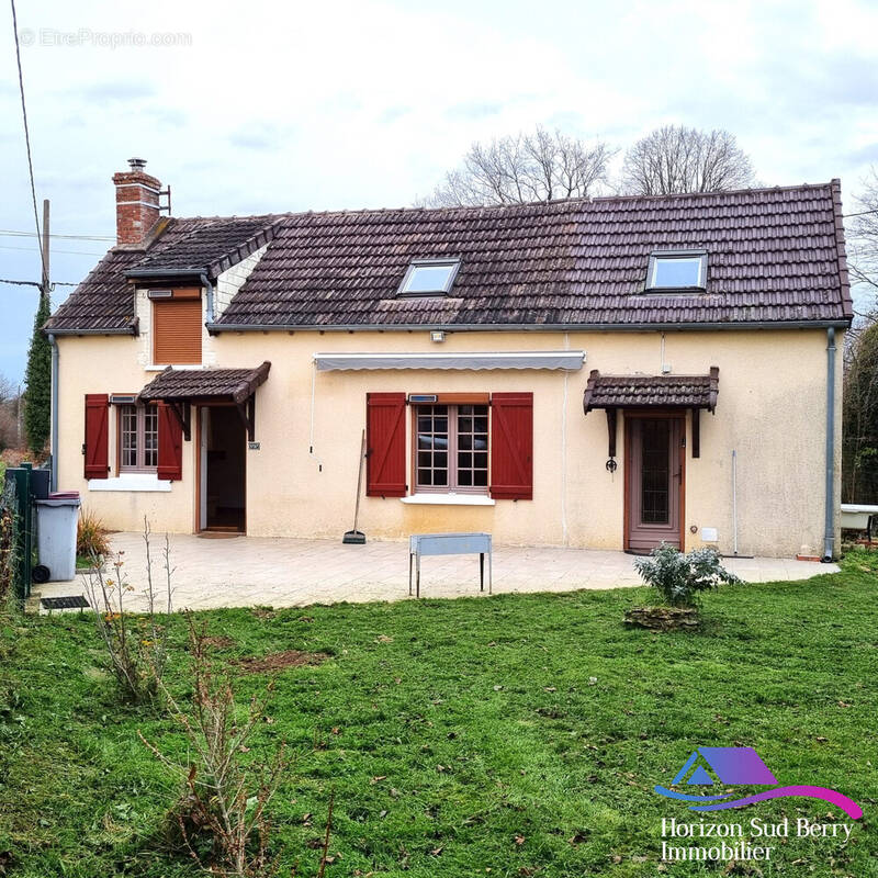 Façade avant - Maison à VIGOULANT