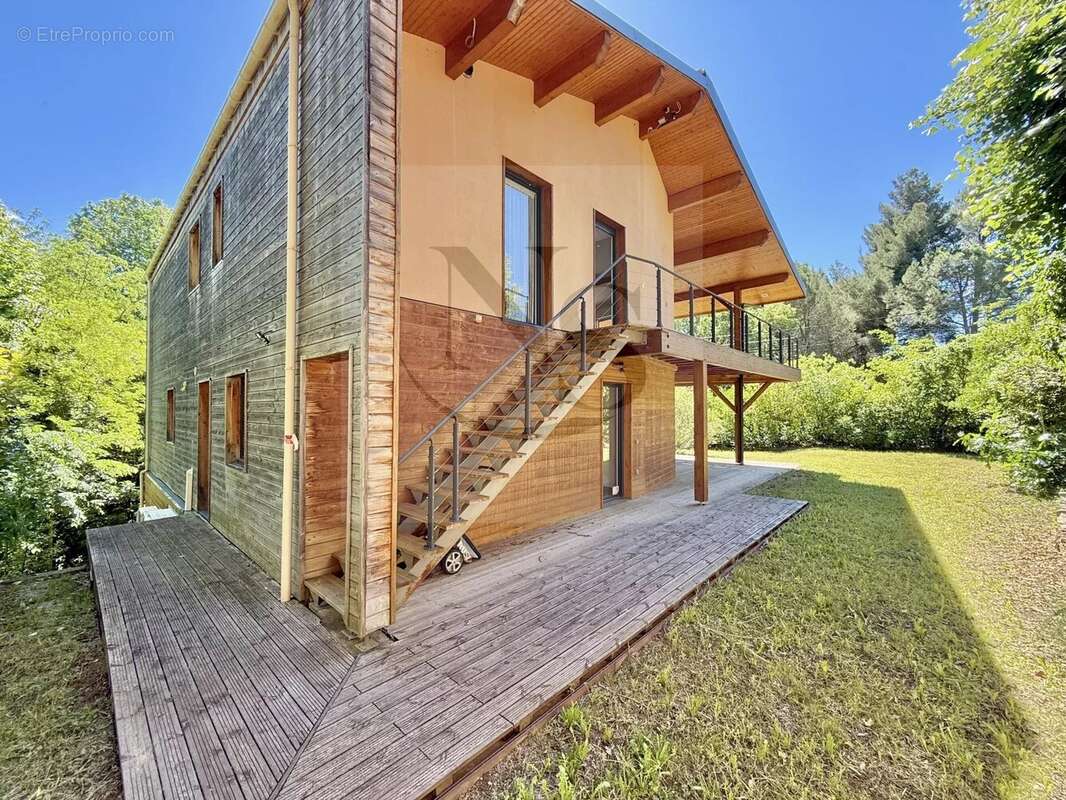 Aix-en-provence / parc de la torse centre-ville - villa d’architecte écologique en bois - photo 3