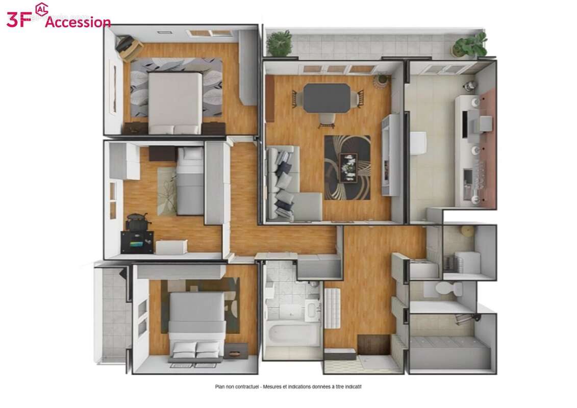 Appartement à PONTOISE