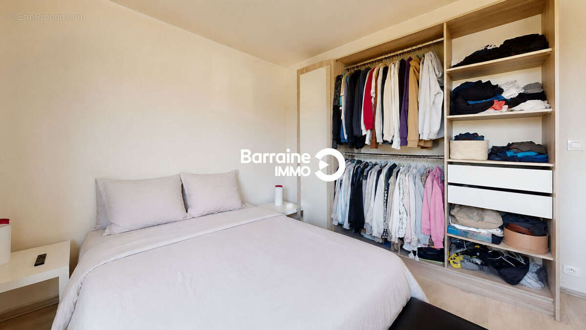 A vendre - barraine immo - appartement t2 - brest kerinou - ascenseur - photo 9