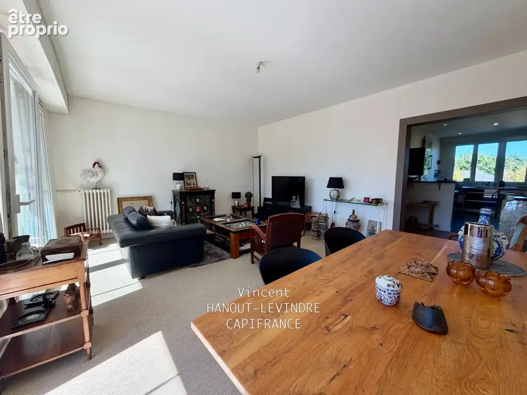 Appartement 4 pièces – 3 chambres – balcon, cave et garage – avrillé val d’or - photo 8
