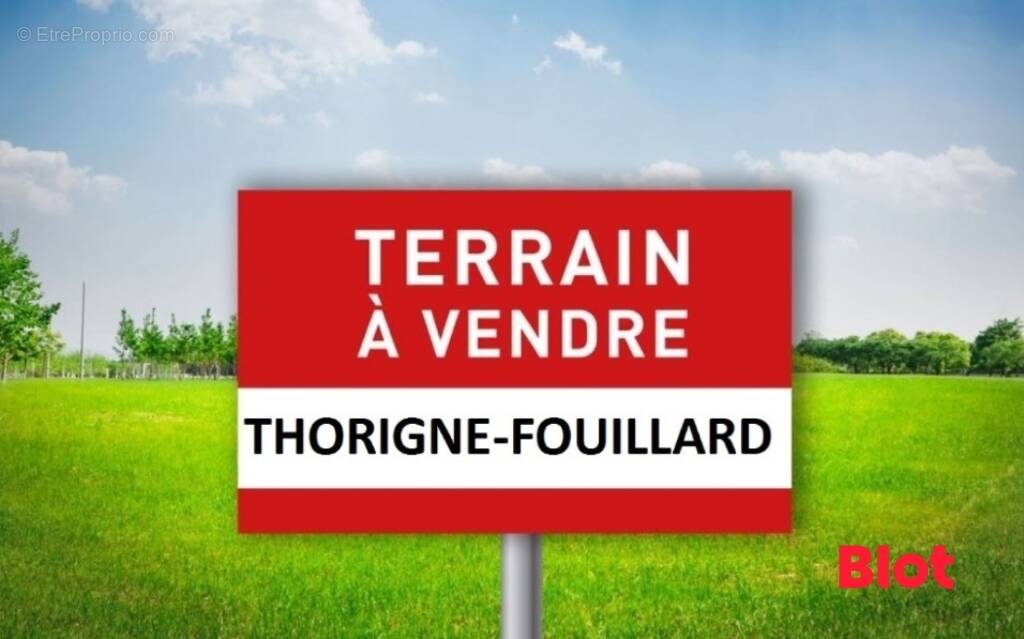 Terrain à THORIGNE-FOUILLARD