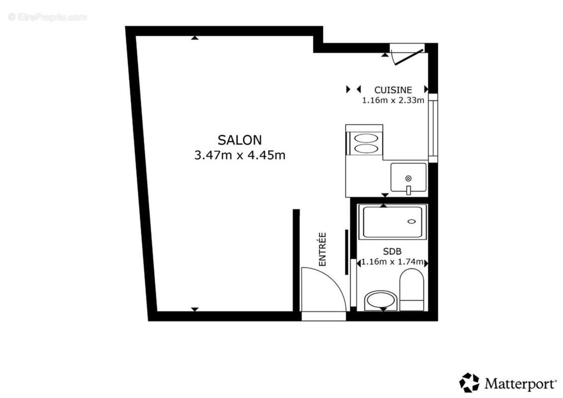 Appartement à PARIS-18E