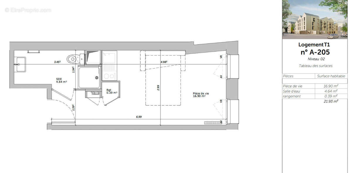 Appartement à LOUVIERS