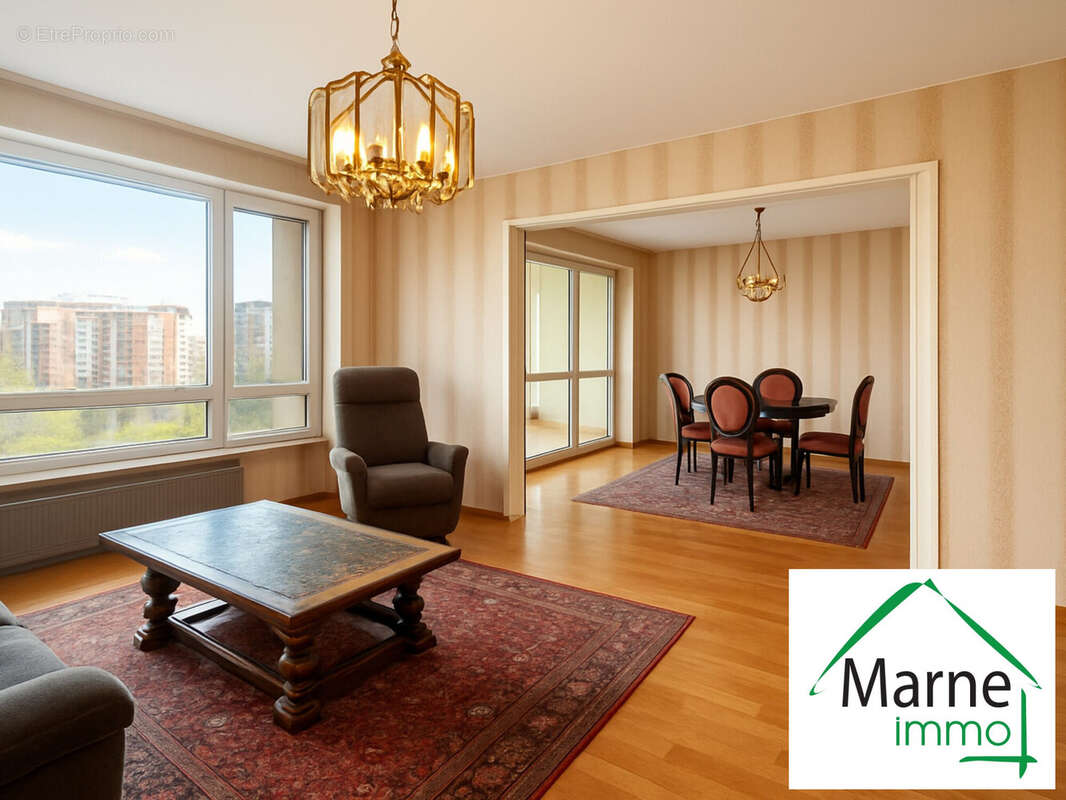 salon_SAM - Appartement à STRASBOURG