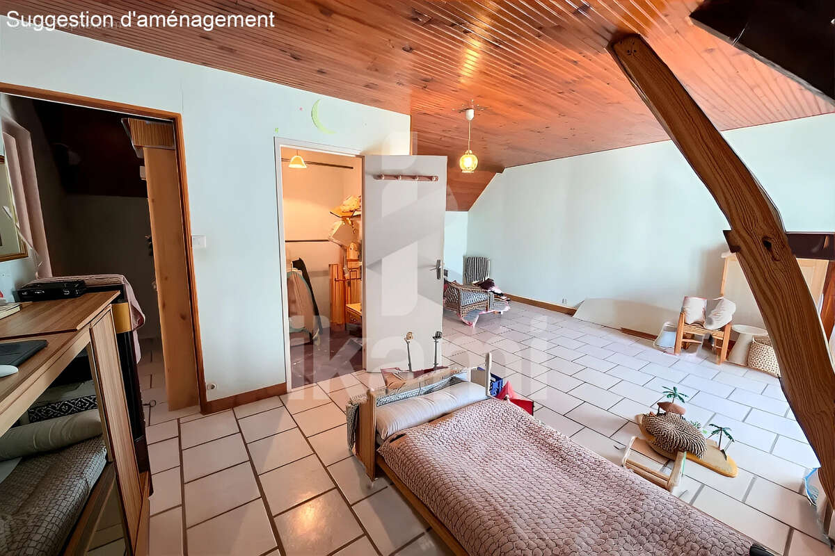 Magnifique longère 184m2 sur terrain arboré de 2761m2 en bord de rivière - photo 10