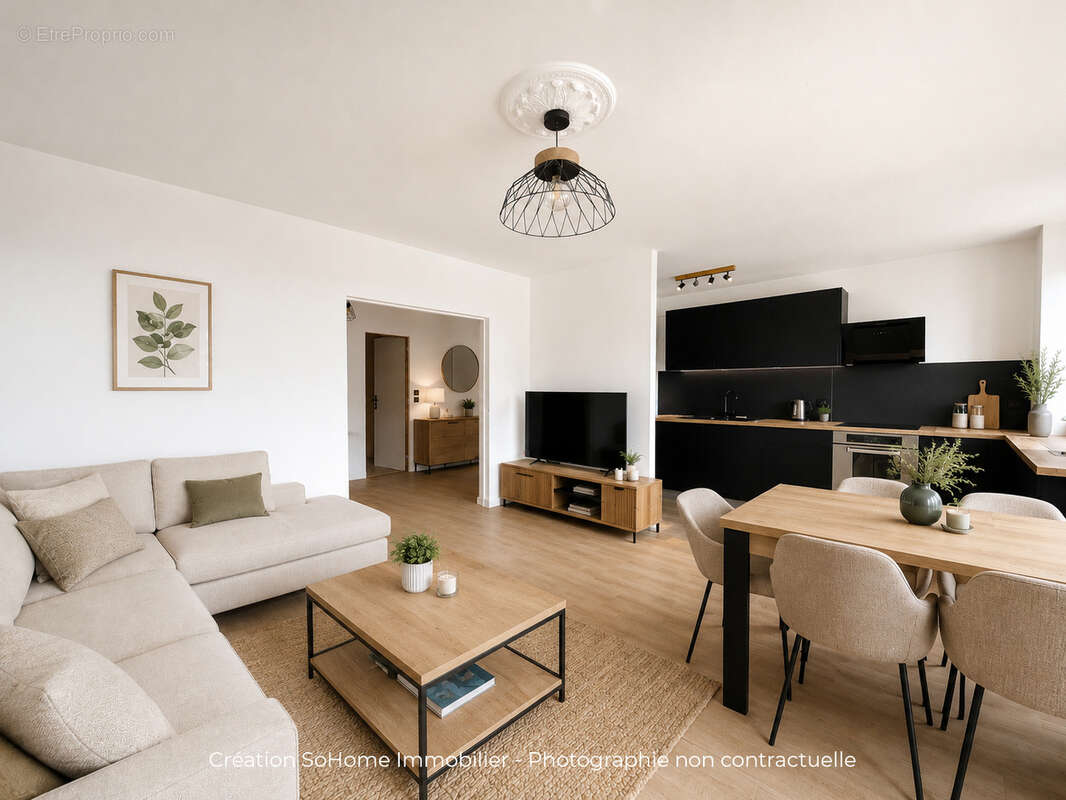 Appartement t5 - centre ville - photo 4