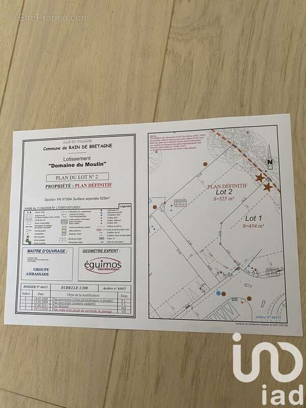 Photo 3 - Terrain à BAIN-DE-BRETAGNE