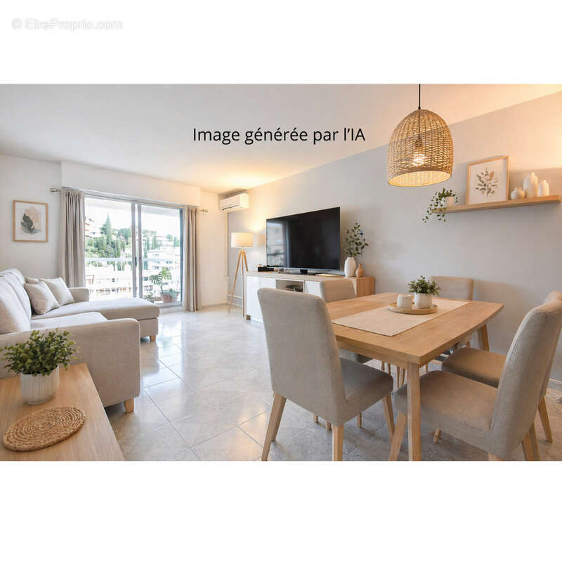 Nice - lanterne - appartement - 4 pieces -  75,5 m2 - vue mer - photo 2