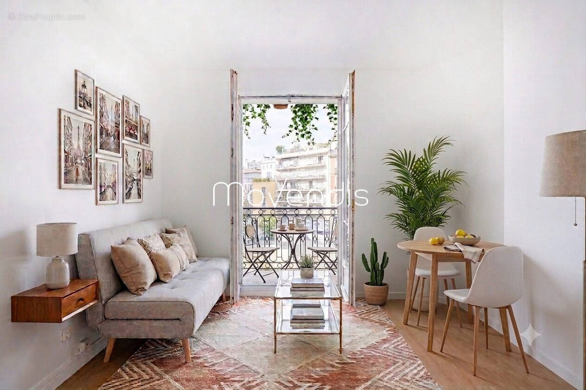Photo non contractuelle - Création assistée par l'IA - Appartement à PARIS-15E