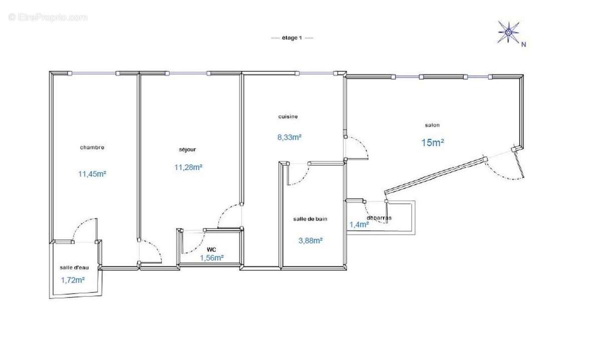 Photo 4 - Appartement à TROUVILLE-SUR-MER