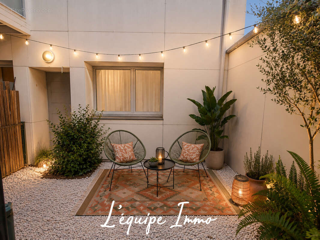 Coeur Sept Deniers- Maison Duplex T2 de 45 m2 avec parking et jardin. - photo 5