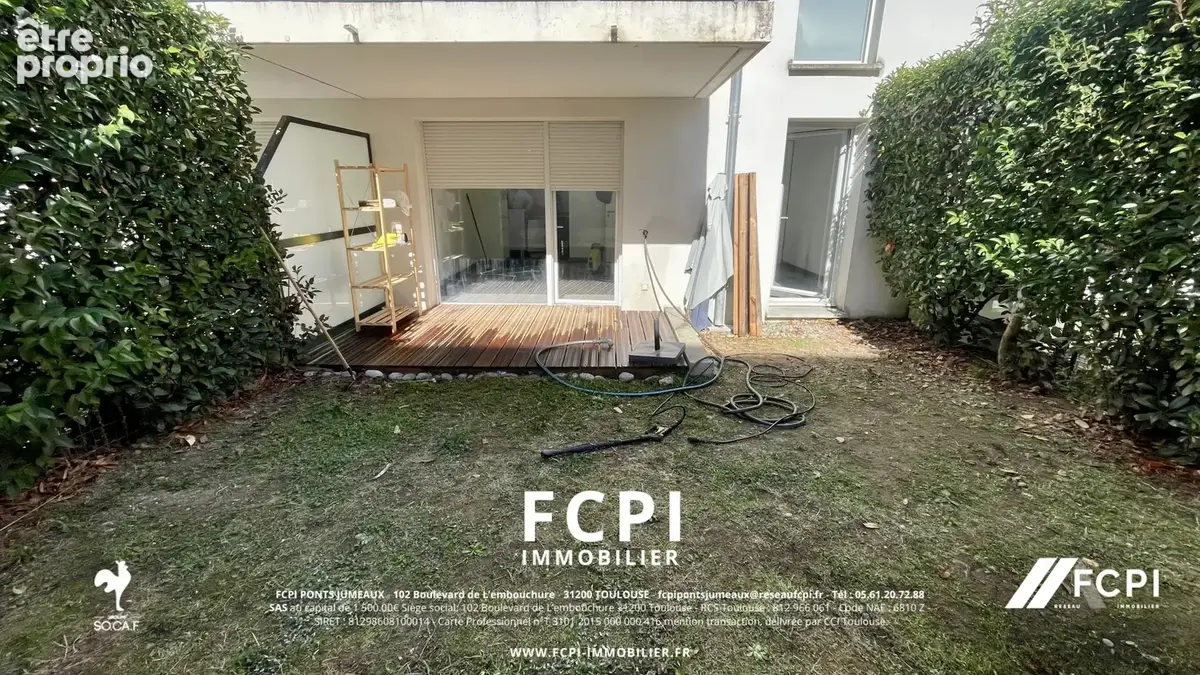Appartement deux pièces 40,43 m2 - toulouse secteur airbus st-martin - photo 1