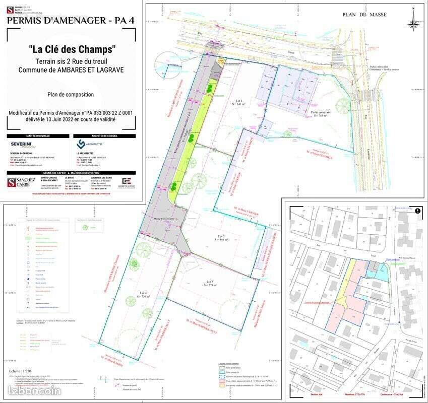 Terrain à AMBARES-ET-LAGRAVE