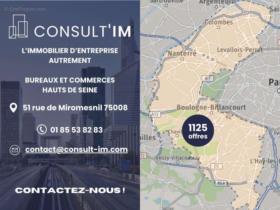 Commerce à ASNIERES-SUR-SEINE