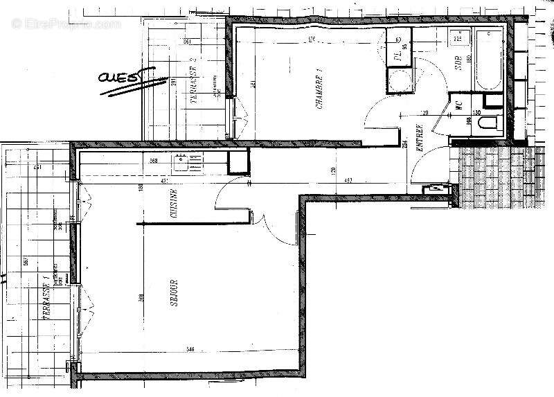 Appartement à SAINT-JACQUES-DE-LA-LANDE