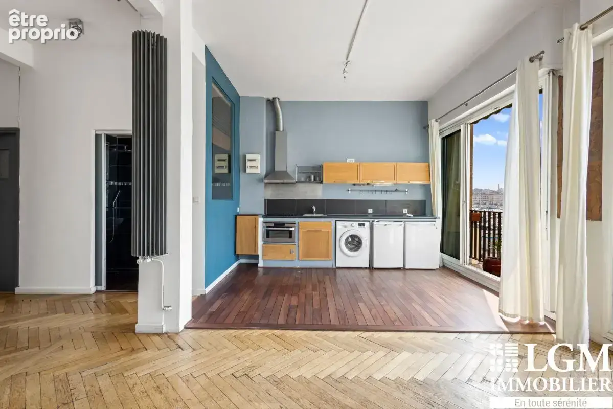 VIEUX-PORT – Exceptionnel T3 65 m² – Vue panoramique – Fernand POUILLON - photo 5