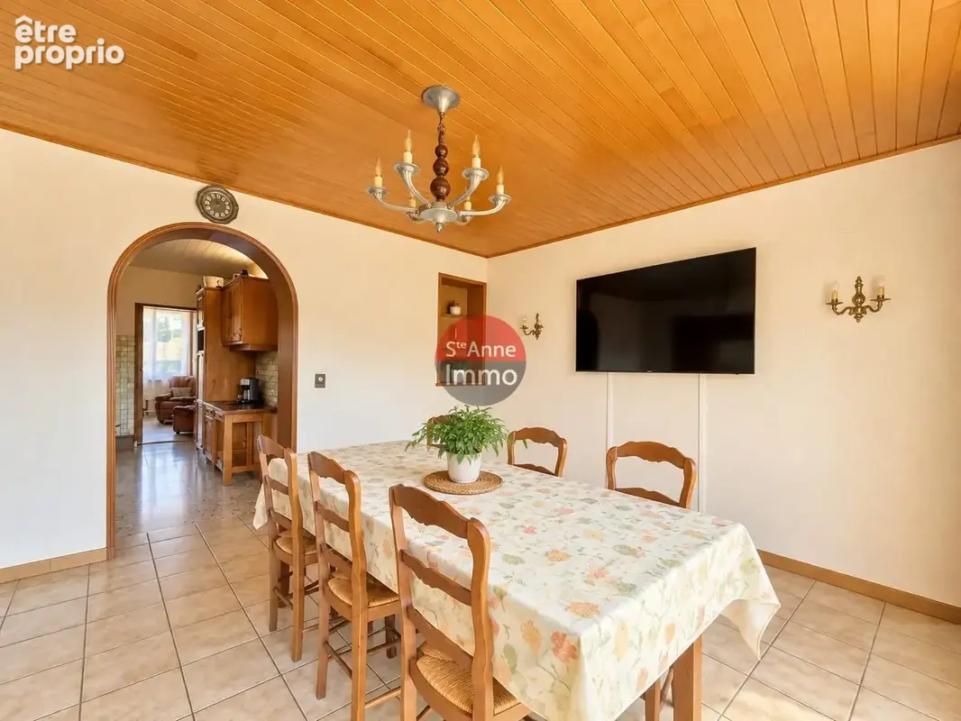 Roye - maison semi mitoyenne - 5 chambres - garage - jardin - terrasse - photo 3