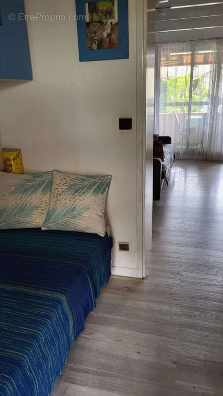 Plage a pied. studio-mezzanine les issambres - photo 8