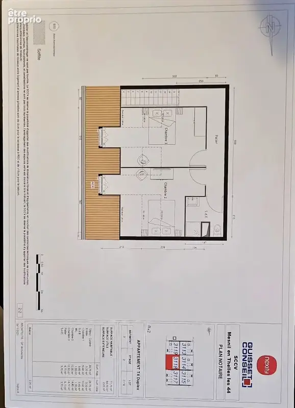 Superbe Duplex F4 (2023) avec 2 Places de Parking ? Sous Garantie Décennale à Le Mesnil-en-Thelle (DPE A) - photo 17