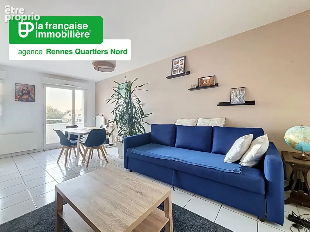 Appartement T3 à vendre, Rennes Patton les Gayeulles - photo 1