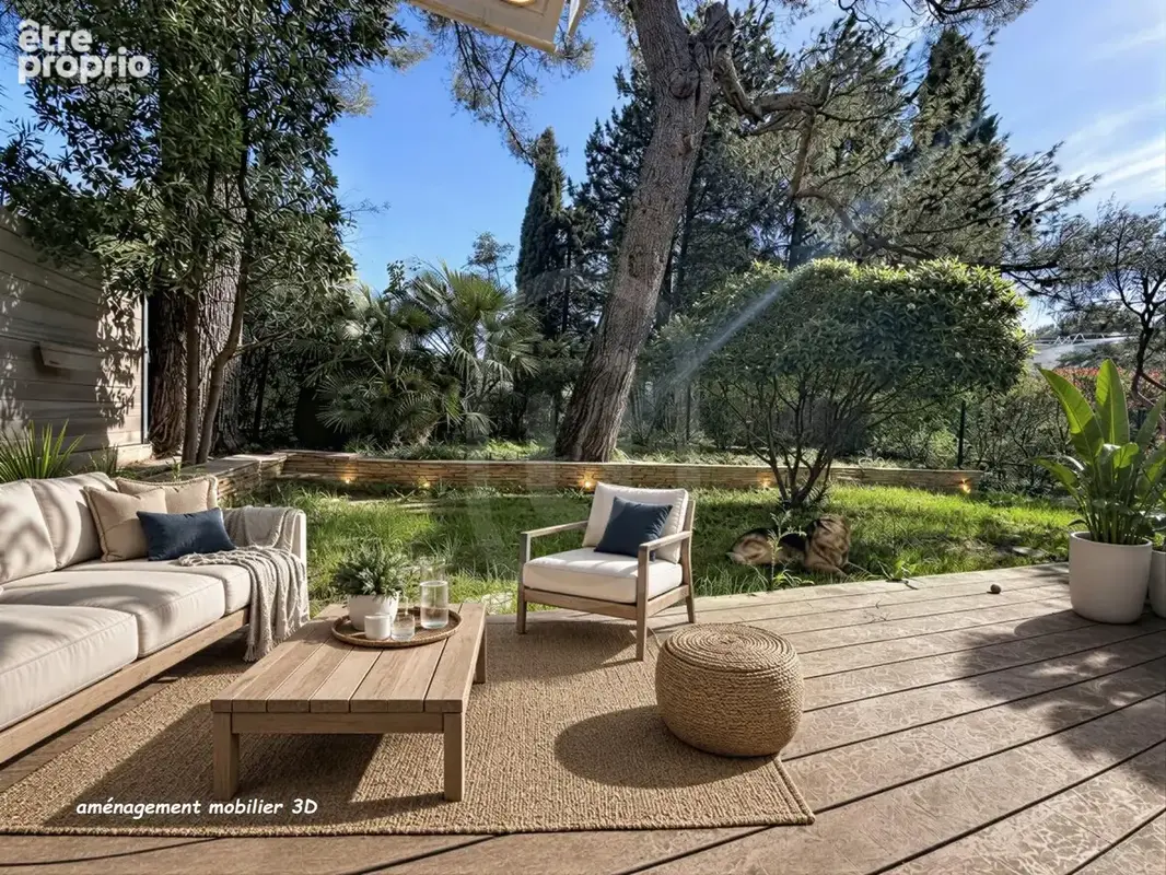 MONTPELLIER- AIGUELONGUE- BEAU T3 avec terrasse et jardin de 125 m² privatif au calme ! - photo 6