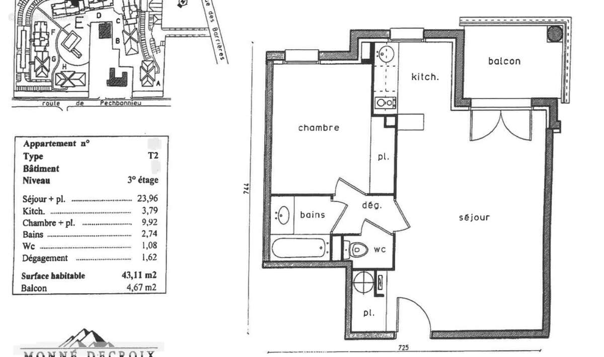 Appartement à CASTELGINEST