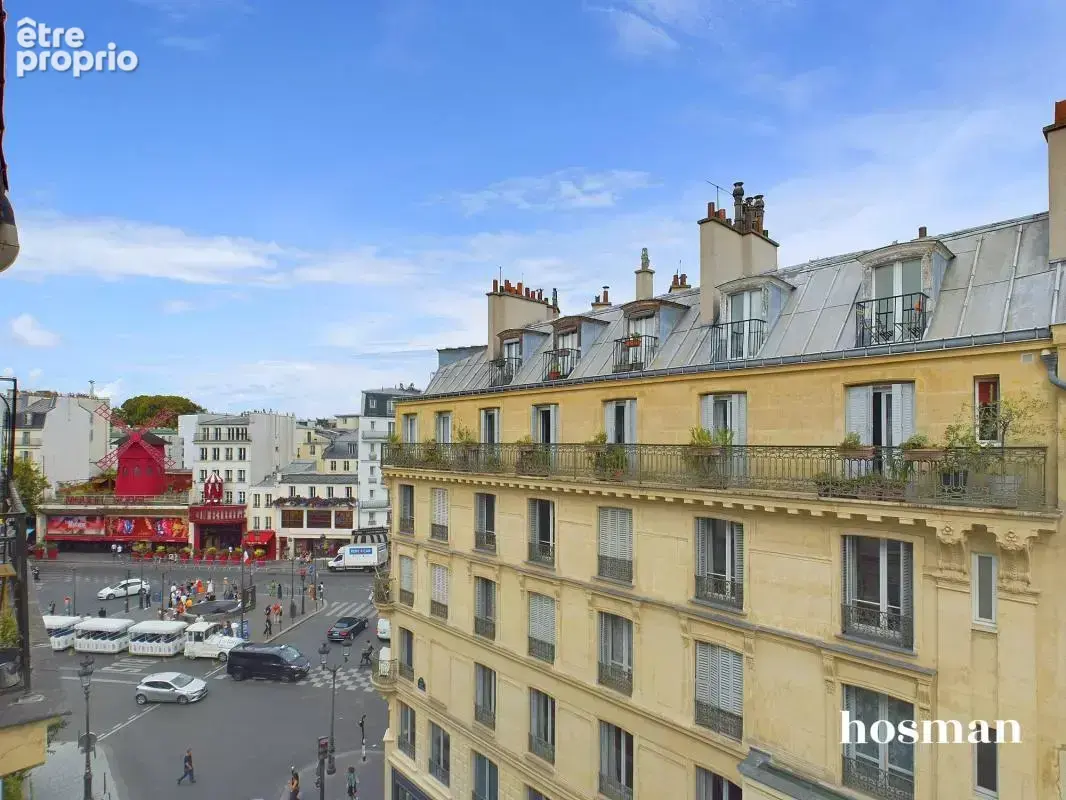 Vues Moulin Rouge & Tour Eiffel ! Charmant 3 pièces lumineux de 53m2 - Blanche - Rue Pierre Fontaine, Paris 9e - photo 9