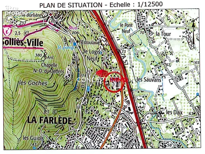 Terrain à bâtir viabilsé SOLLIES-VILLE - photo 2