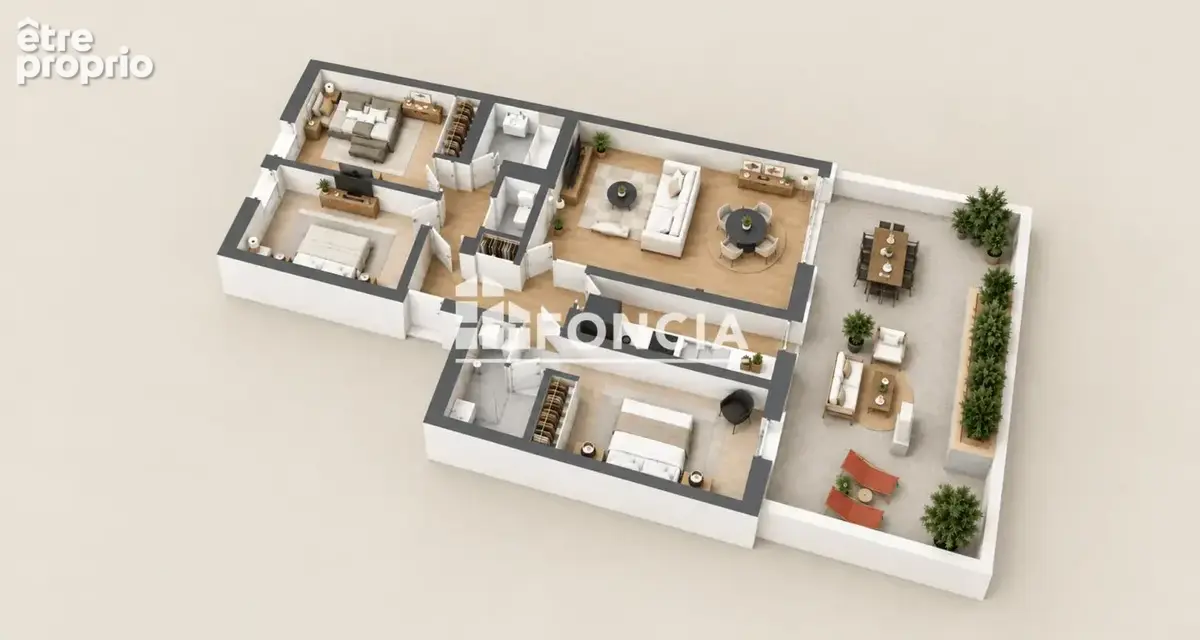 Avignon – Spacieux T4 de plain-pied avec terrasse de 30 m² et 2 garages – Investisseur - photo 12