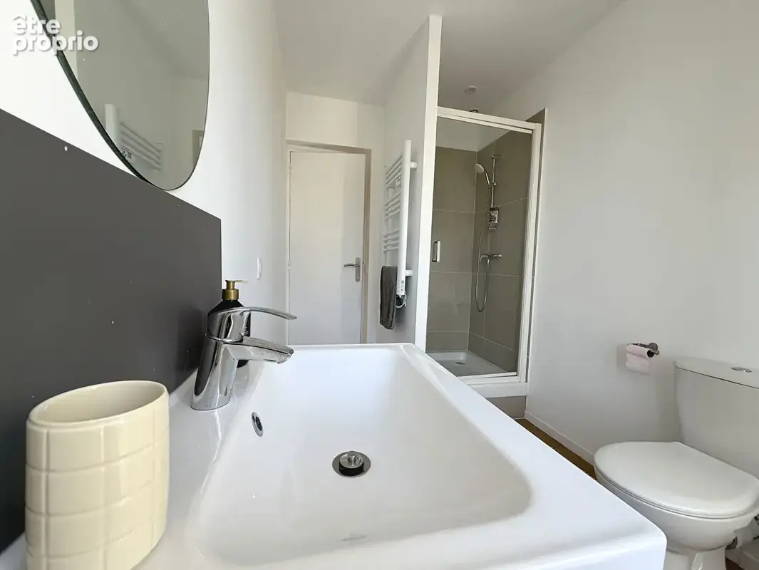 T2 duplex rénové, vue sur port du légué - photo 14