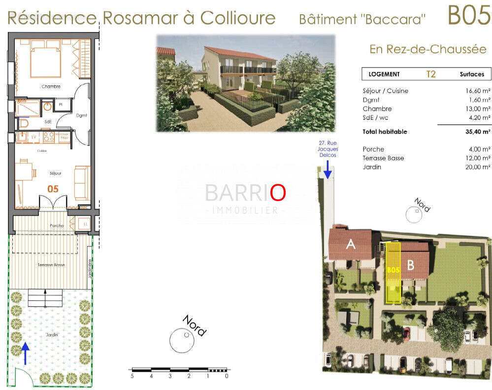 Appartement à COLLIOURE