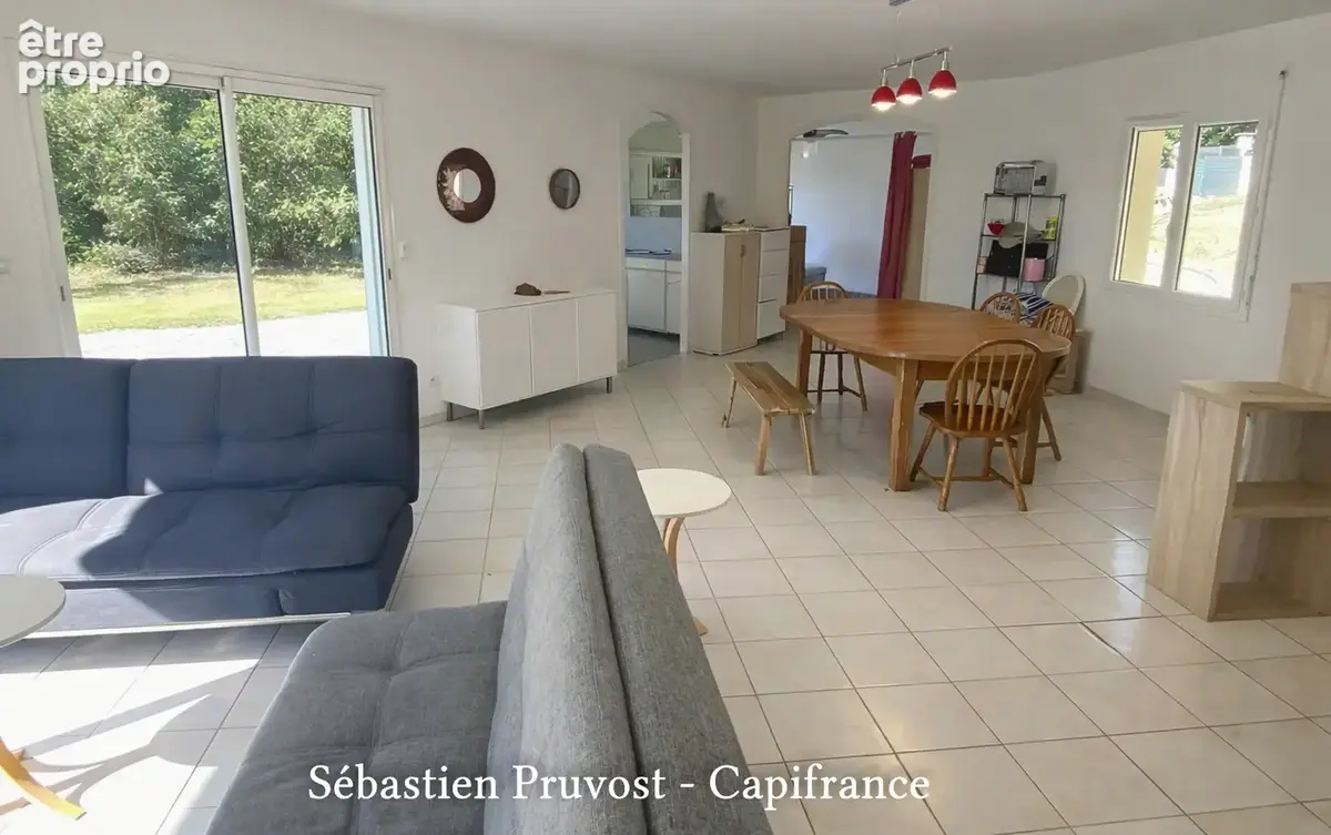 Maison Plain-pied 113.5m2+21.5m2 avec un gîte à vendre 4 pièces BRANTOME (24) - Garage, piscine chauffée 11x5 avec sa plage et c - photo 5