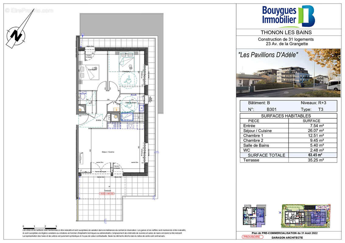 Appartement à THONON-LES-BAINS