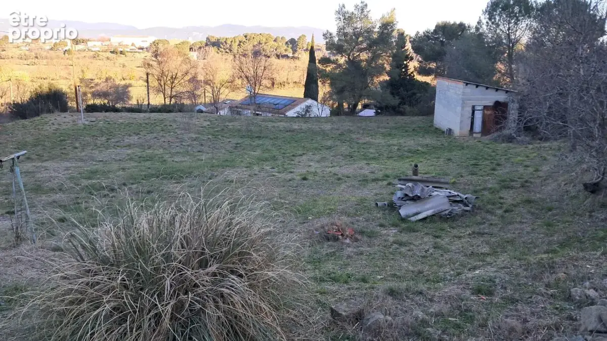 Terrain  Constructible 600m2  - Vue dégagée - Rieux Minervois 40000 - photo 2