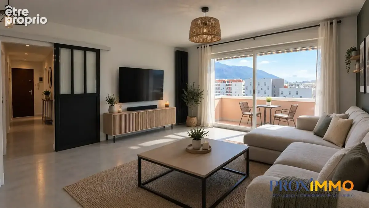 Appartement 5 pièces 87 m² à vendre à Voiron (38500) - photo 2