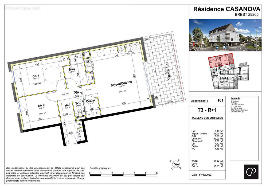 Appartement à BREST